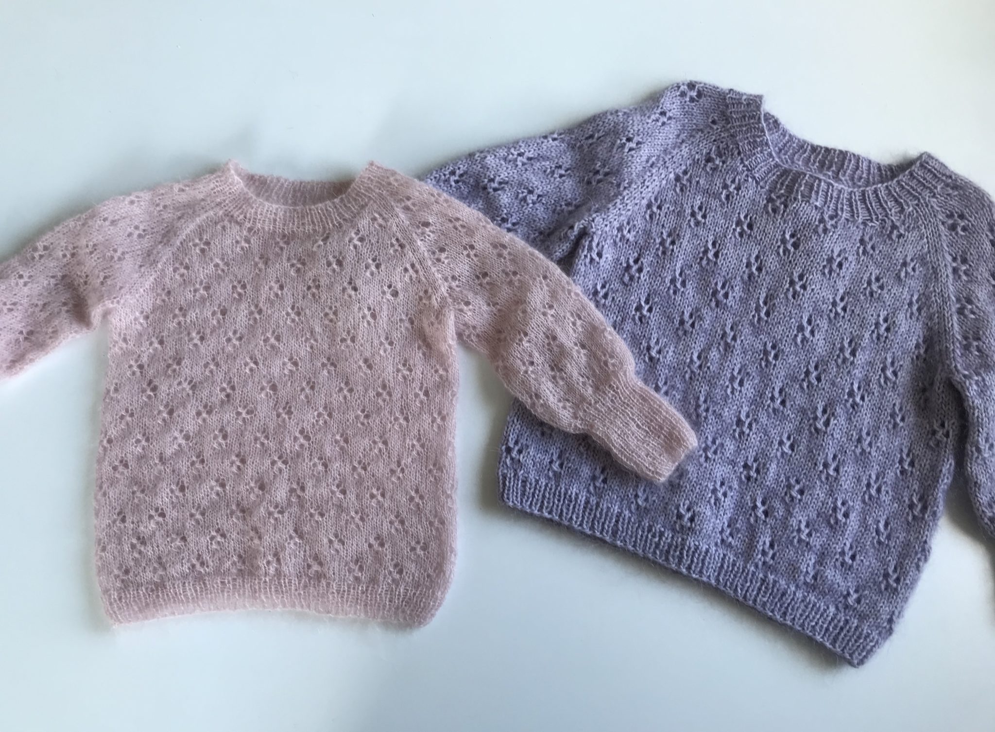 Isabella sweater lillesøster fnug let - Mormorfabrikken